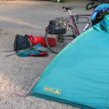 0309F 89 Grossstadt Zeltplatz auf Kies